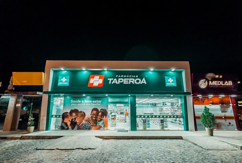 Fachada Farmácias Taperoá